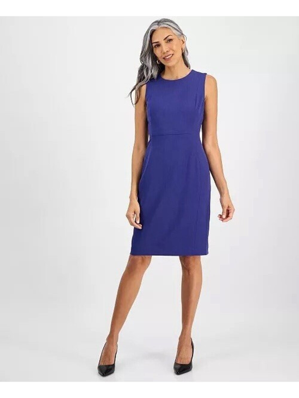 Kasper Women's Princess-Seam Sheath Dress Size 12 NWT
